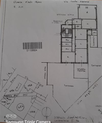 5 VANI + ACC.RI CON AMPIO TERRAZZO- VIA CONTE APPIANO